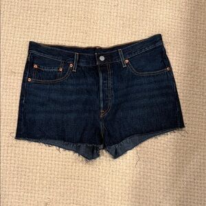 Levi's Dark Blue Jean Shorts Womens  Women’s s 32